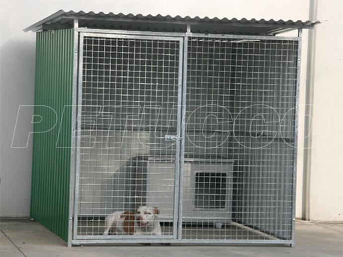 Box per cani mod. eco mt 2x2  Petucco Box prefabbricati coibentati