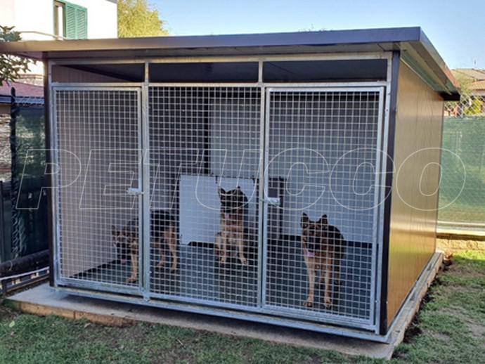 Box per cani  coibentata 3x3 mt