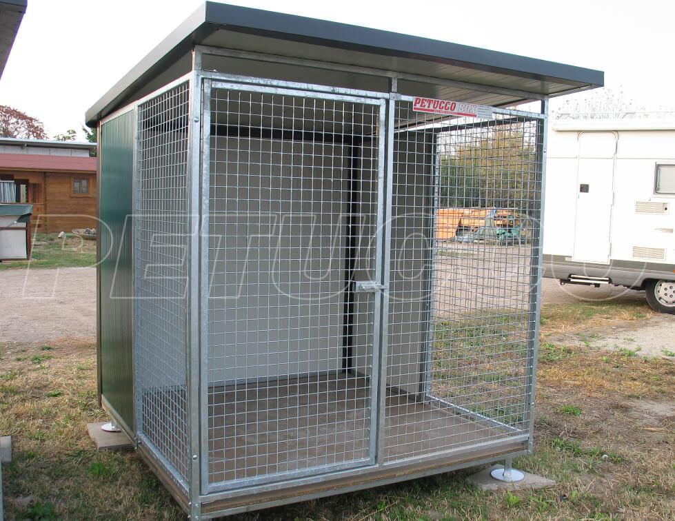 Box per cani zincato a caldo