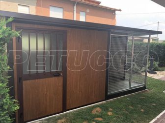 box per cani con casetta