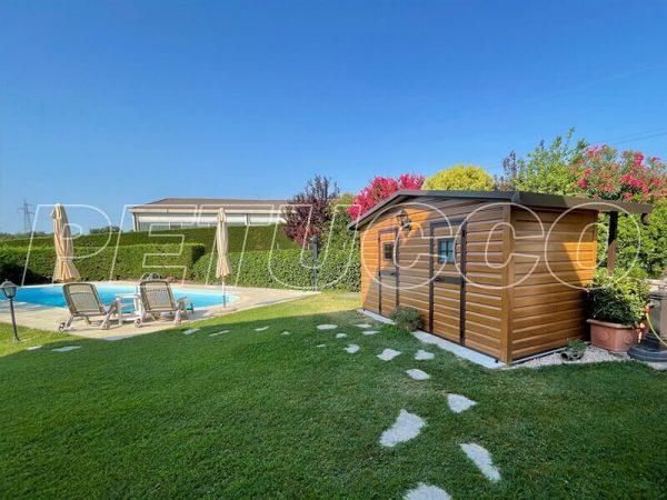 casetta coibentata per piscina